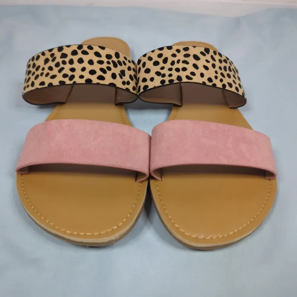 Qupid two strap sandal Shoes Womens Size 9